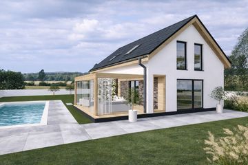  Projekt domu D1-81 (JGD1000) - projekt domu parterowego z poddaszem - Zdjęcie 4