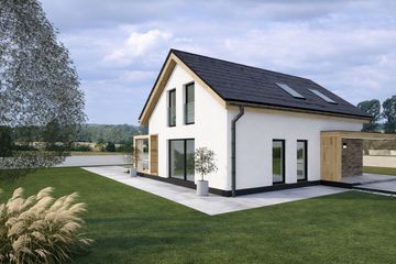  Projekt domu D1S-81 (JGD1001) - projekt domu parterowego z poddaszem - Zdjęcie 3