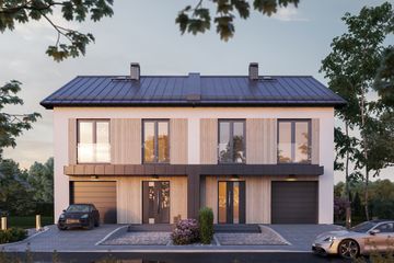  Projekt domu Iryda Delta Duo (1964) (KRD3100) - projekt domu z pełnym piętrem - Zdjęcie 2