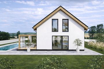  Projekt domu D3-95 (JGD1004) - projekt domu parterowego z poddaszem - Zdjęcie 3