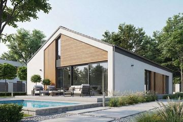  Projekt domu Studio 102 (WRN1595) - projekt domu parterowego - Zdjęcie 1