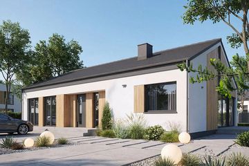  Projekt domu Studio 102 (WRN1595) - projekt domu parterowego - Zdjęcie 3