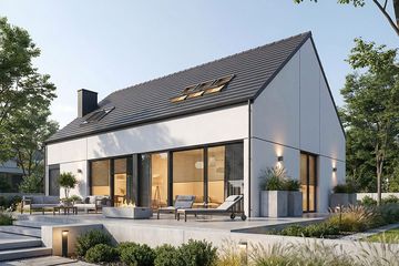  Projekt domu Studio 108 (WRN1604) - projekt domu parterowego z poddaszem - Zdjęcie 1