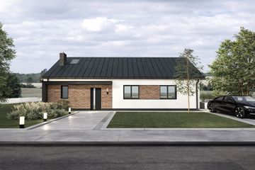  Projekt domu P1-96 (JGD1005) - projekt domu parterowego - Zdjęcie 1