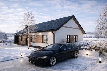  Projekt domu P1-96 (JGD1005) - projekt domu parterowego - Zdjęcie 4