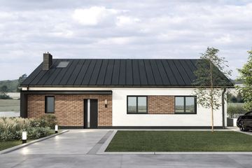  Projekt domu P1-96 (JGD1005) - projekt domu parterowego - Zdjęcie 1