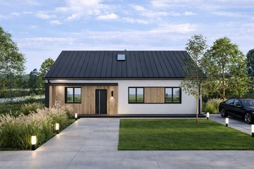  Projekt domu P2-96 (JGD1007) - projekt domu parterowego - Zdjęcie 1