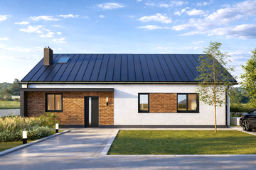  Projekt domu P3-97 (JGD1008) - projekt domu parterowego - Zdjęcie 1