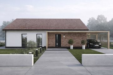  Projekt domu P4-100 (JGD1009) - projekt domu parterowego - Zdjęcie 1