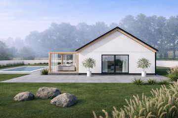  Projekt domu P4-100 (JGD1009) - projekt domu parterowego - Zdjęcie 3