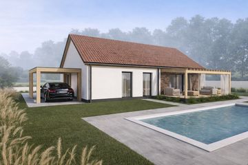  Projekt domu P4-100 (JGD1009) - projekt domu parterowego - Zdjęcie 4