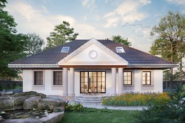  Projekt domu Aleksandria Tura (1756) (KRD3099) - projekt domu parterowego z poddaszem - Zdjęcie 3