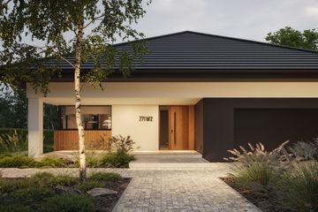  Projekt domu NewHouse 771 w2 (KRZ1155) - projekt domu parterowego - Zdjęcie 7