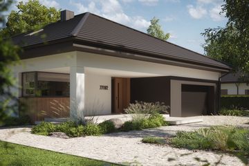  Projekt domu NewHouse 771 w2 (KRZ1155) - projekt domu parterowego - Zdjęcie 20