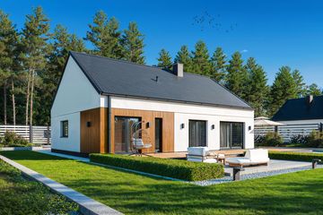  Projekt domu BK-67 (WWC1080) - projekt domu parterowego - Zdjęcie 2