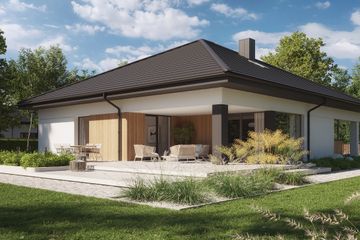  Projekt domu NewHouse 771 w3 (KRZ1156) - projekt domu parterowego - Zdjęcie 5