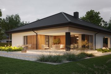  Projekt domu NewHouse 771 w3 (KRZ1156) - projekt domu parterowego - Zdjęcie 6