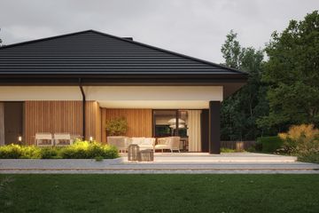  Projekt domu NewHouse 771 w3 (KRZ1156) - projekt domu parterowego - Zdjęcie 8