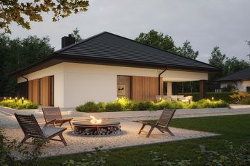  Projekt domu NewHouse 771 w3 (KRZ1156) - projekt domu parterowego - Zdjęcie 12