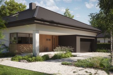  Projekt domu NewHouse 771 w3 (KRZ1156) - projekt domu parterowego - Zdjęcie 15