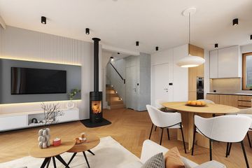  Projekt domu Przyjemny 4 (WAH2168) - projekt domu parterowego z poddaszem - Zdjęcie 5