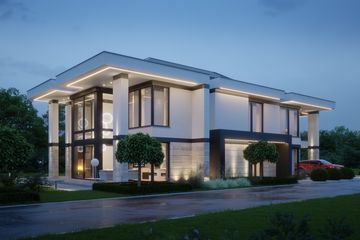 Projekt domu LK&1337 - z pełnym piętrem dom o powierzchni 346,01 m², dach kopertowy - ujęcie 4