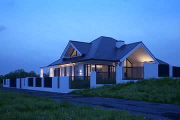 Projekt domu LK&1322 - parterowy z poddaszem dom o powierzchni 169,97 m², dach kopertowy - ujęcie 12