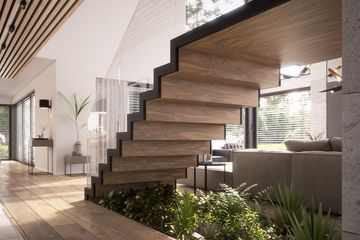 Projekt domu LK&1321 - z pełnym piętrem dom o powierzchni 308,78 m², dach kopertowy - ujęcie 6