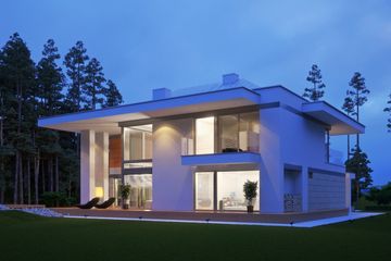 Projekt domu LK&1305 - z pełnym piętrem dom o powierzchni 243,88 m², dach kopertowy - ujęcie 4