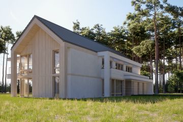 Projekt domu LK&1301 - parterowy z poddaszem dom o powierzchni 374,89 m², dach wielospadowy - ujęcie 10