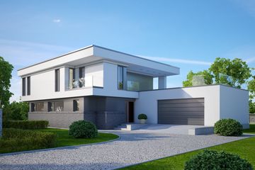 Projekt domu LK&1141 - z pełnym piętrem dom o powierzchni 184,13 m², dach kopertowy - ujęcie 2