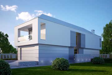 Projekt domu LK&1137 - z pełnym piętrem dom o powierzchni 187,18 m², dach kopertowy - ujęcie 3