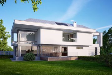 Projekt domu LK&1137 - z pełnym piętrem dom o powierzchni 187,18 m², dach kopertowy - ujęcie 4