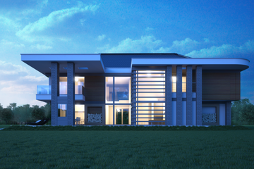 Projekt domu LK&1133 - z pełnym piętrem dom o powierzchni 303,11 m², dach kopertowy - ujęcie 6