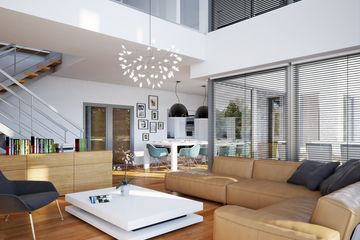 Projekt domu LK&1131 - z pełnym piętrem dom o powierzchni 174,21 m², dach kopertowy - ujęcie 4