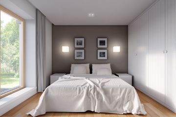 Projekt domu LK&1129 - parterowy z poddaszem dom o powierzchni 139,03 m², dach wielospadowy - ujęcie 7