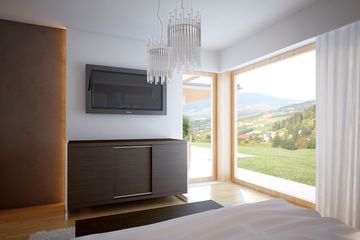 Projekt domu LK&1127 - parterowy z poddaszem dom o powierzchni 194,64 m², dach wielospadowy - ujęcie 13