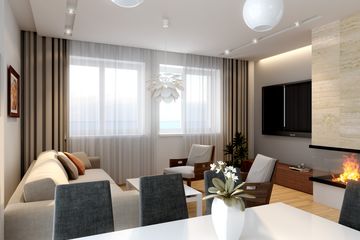 Projekt domu LK&1124 - parterowy z poddaszem dom o powierzchni 126,10 m², dach dwuspadowy - ujęcie 6