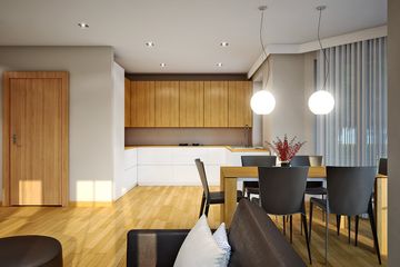 Projekt domu LK&1122 - parterowy z poddaszem dom o powierzchni 132,91 m², dach dwuspadowy - ujęcie 5
