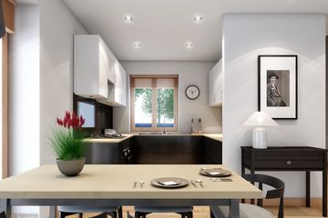 Projekt domu LK&1119 - parterowy z poddaszem dom o powierzchni 116,89 m², dach dwuspadowy - ujęcie 6