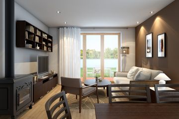 Projekt domu LK&1118 - parterowy z poddaszem dom o powierzchni 99,97 m², dach dwuspadowy - ujęcie 4