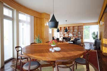 Projekt domu LK&1111 - parterowy z poddaszem dom o powierzchni 228,43 m², dach wielospadowy - ujęcie 4