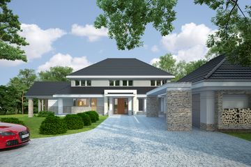 Projekt domu LK&1094 - z pełnym piętrem dom o powierzchni 432,46 m², dach kopertowy - ujęcie 2