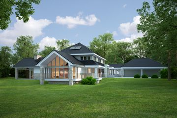 Projekt domu LK&1094 - z pełnym piętrem dom o powierzchni 432,46 m², dach kopertowy - ujęcie 4