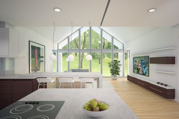 Projekt domu LK&1094 - z pełnym piętrem dom o powierzchni 432,46 m², dach kopertowy - ujęcie 5