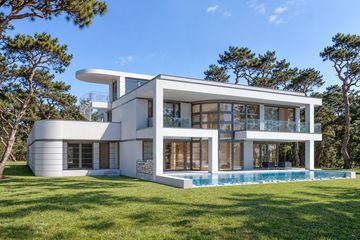 Projekt domu LK&1088 - wielokondygnacyjny dom o powierzchni 324,82 m², dach płaski - ujęcie 4