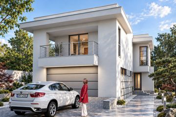 Projekt domu LK&1051 - z pełnym piętrem dom o powierzchni 226,09 m², dach kopertowy - ujęcie 4