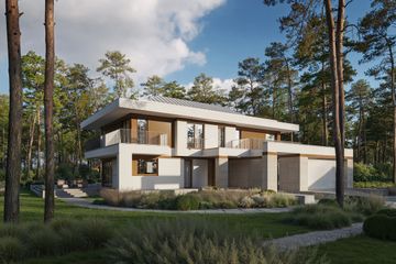  Projekt domu LK&1928 (LKP1000) - projekt domu z pełnym piętrem - Zdjęcie 7