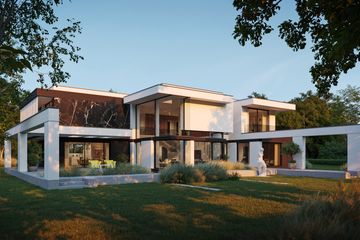  Projekt domu LK&1896 (LKP1011) - projekt domu z pełnym piętrem - Zdjęcie 5