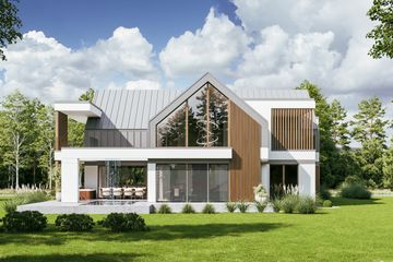  Projekt domu LK&1884 (LKP1008) - projekt domu z pełnym piętrem - Zdjęcie 6